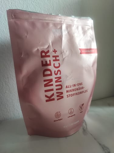 Customer photo review of NEU: Kinderwunsch+ Kapseln