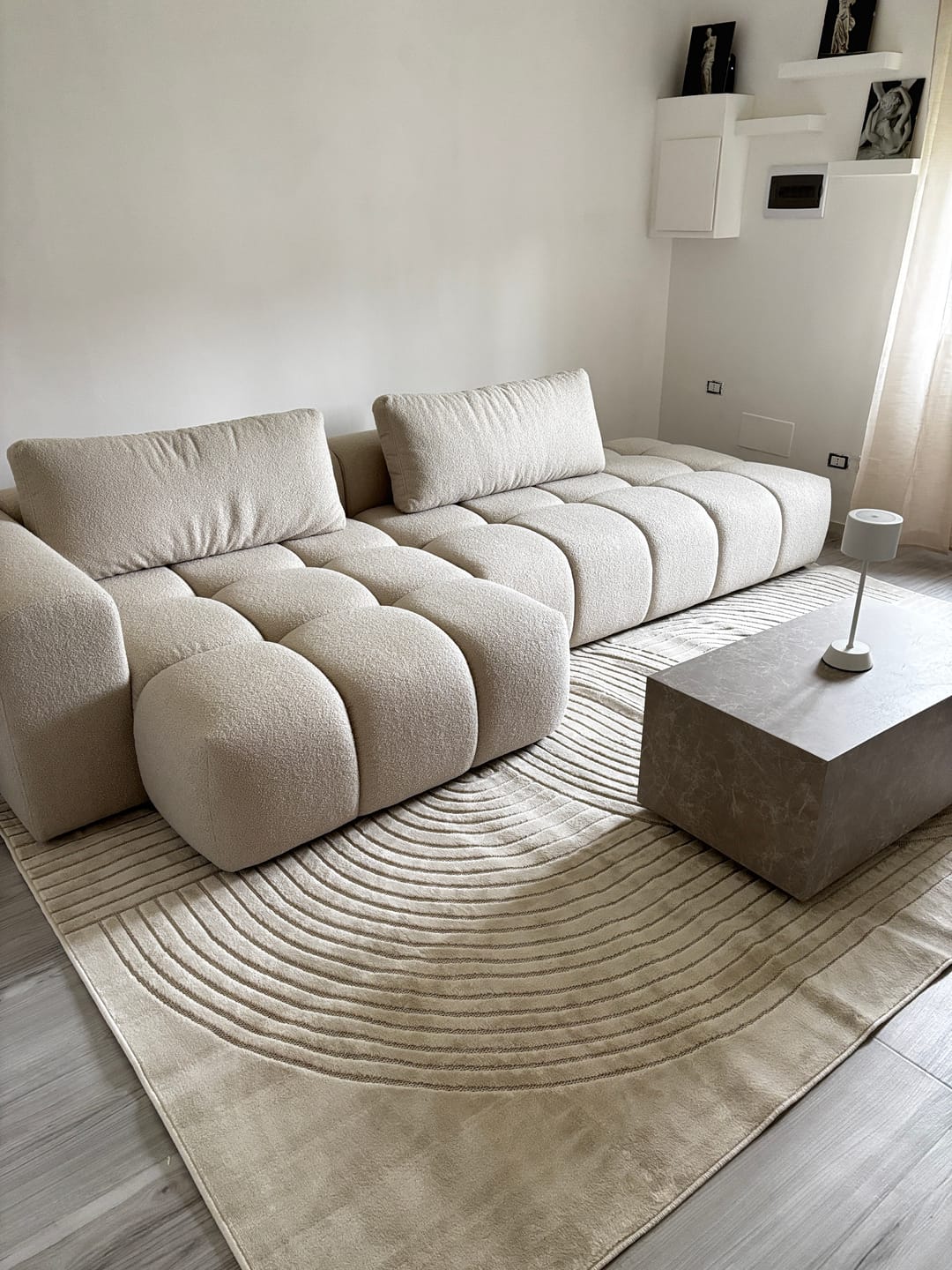 Customer photo review of Modulares L Ecksofa Ottomane Comora