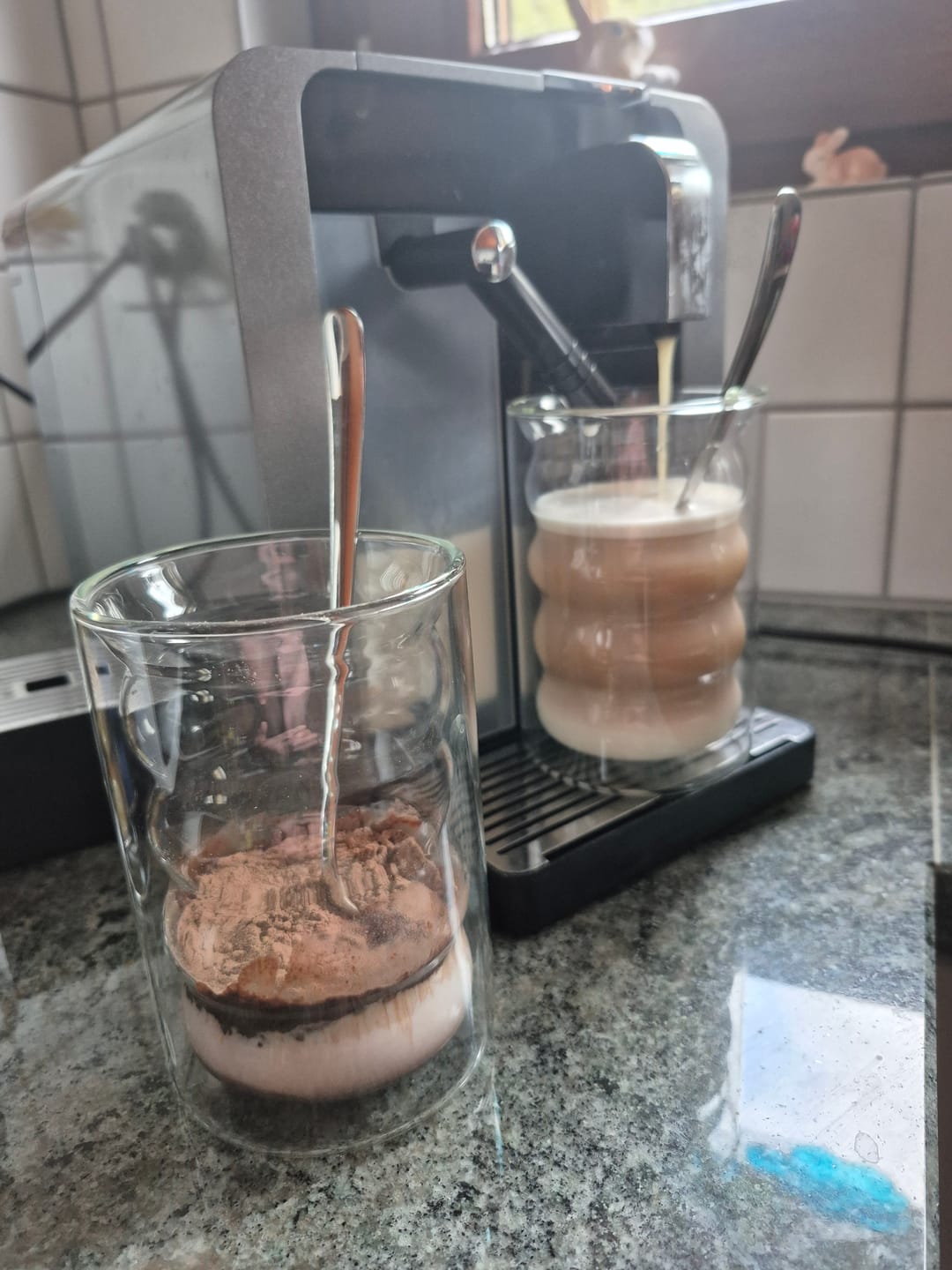 Customer photo review of Latte Macchiato Gläser doppelwandig [LISBON 400ml]