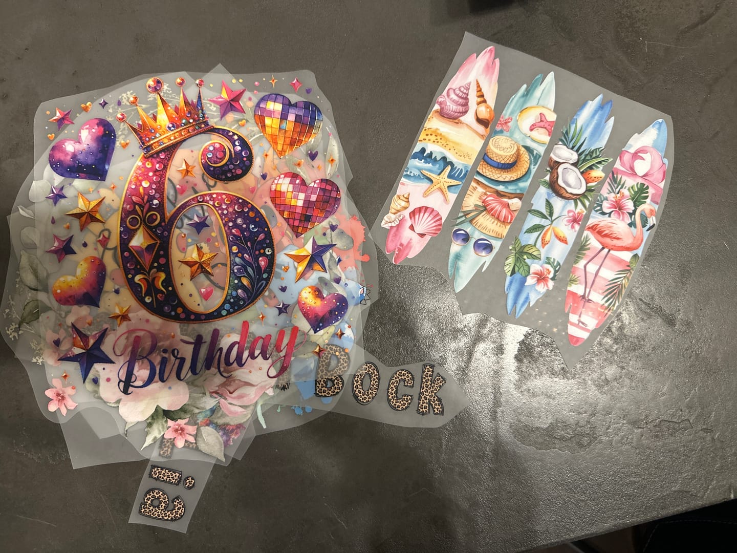 Customer photo review of DTF Transfer Meterware 56 x 100 cm