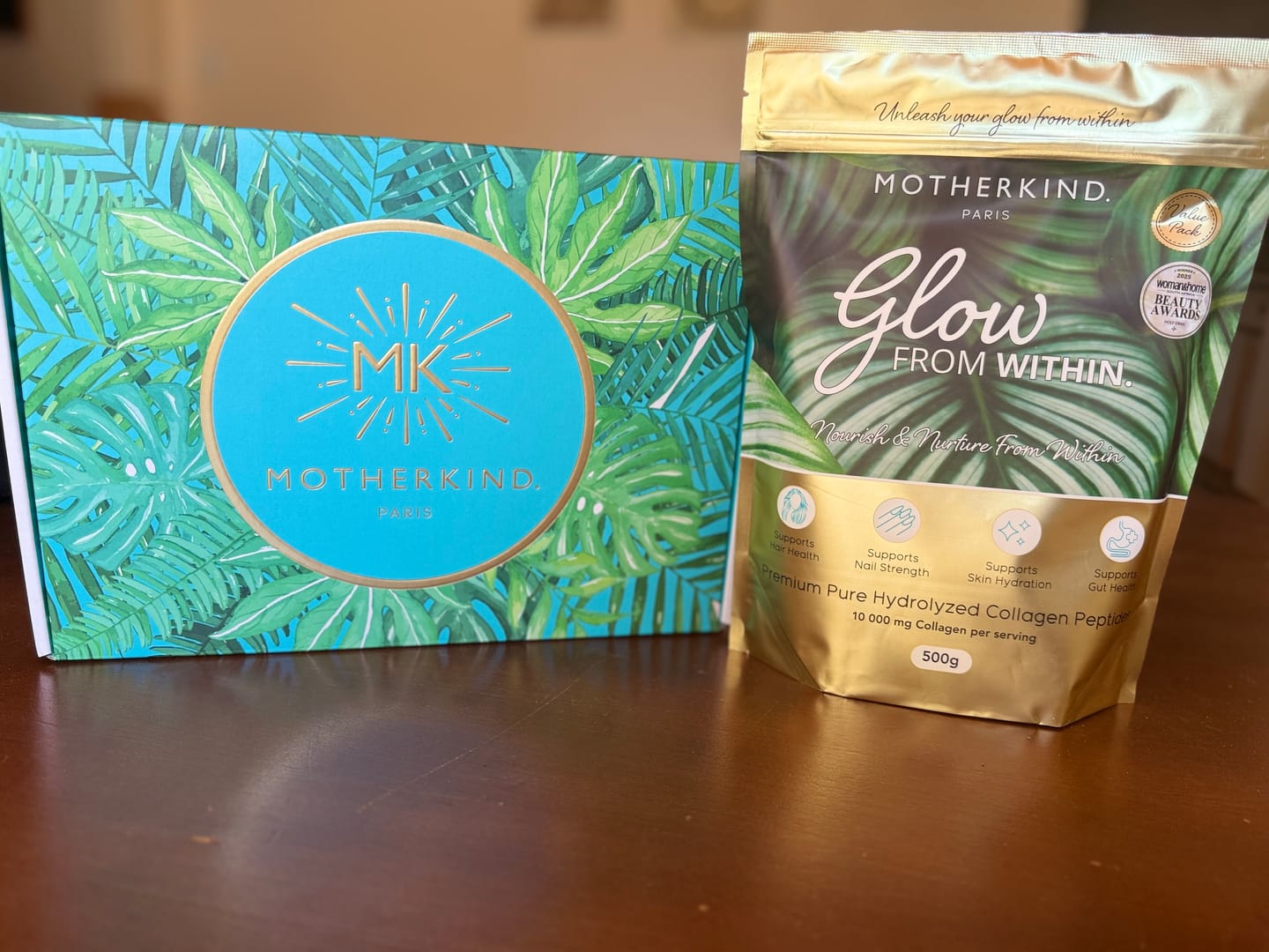 Customer photo review of Glow From Within Collagen 2 x 500g