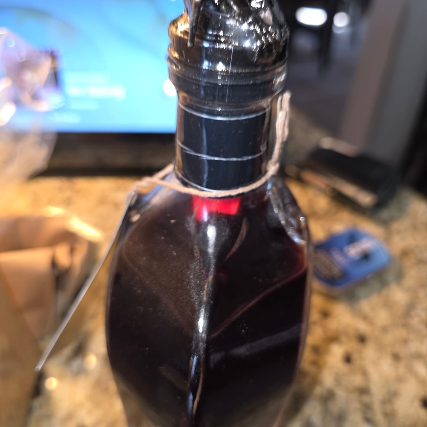 Customer photo review of Von Payne Black Blended Whiskey