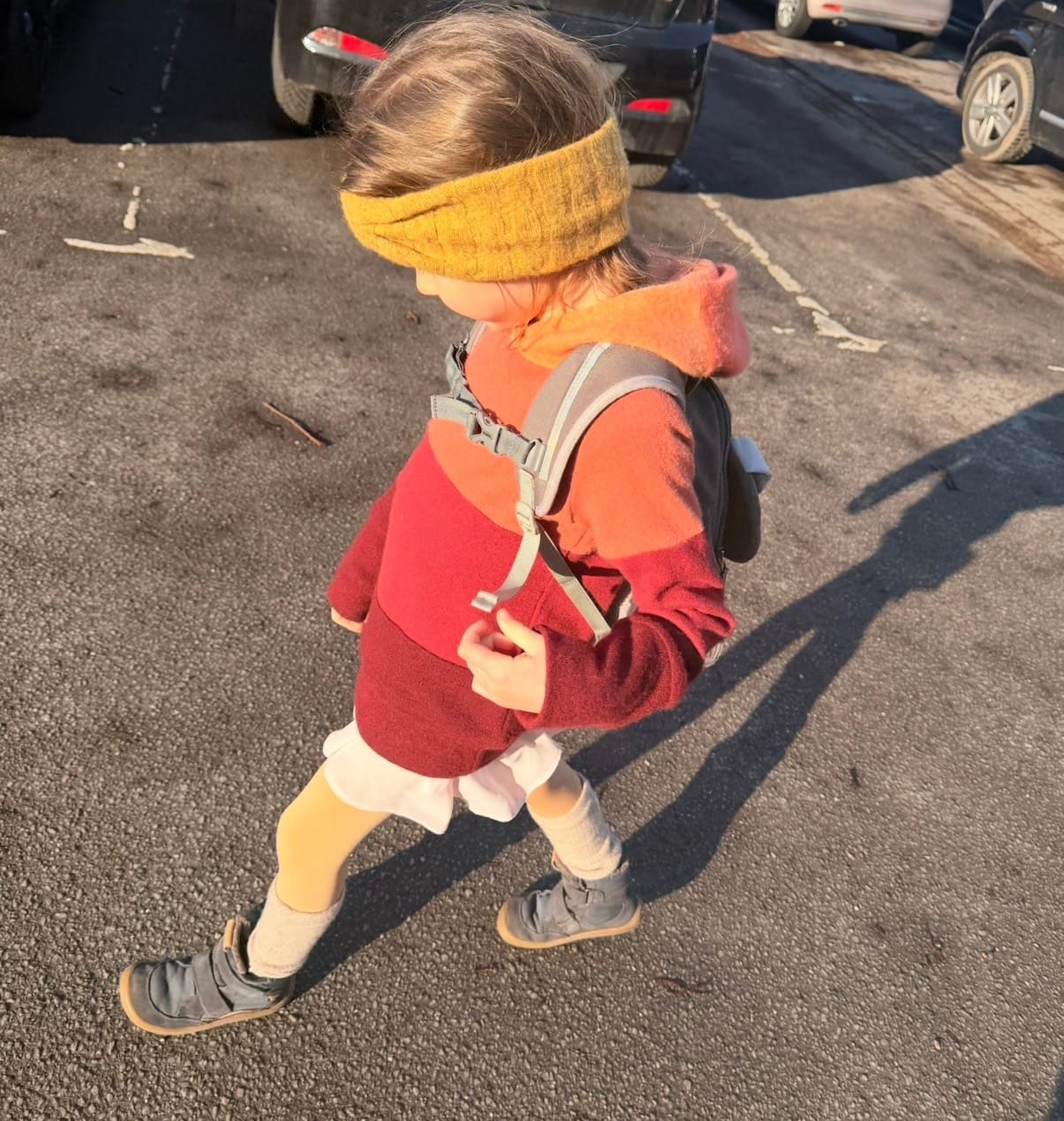 Customer photo review of Kaschmir Kinder Stirnband