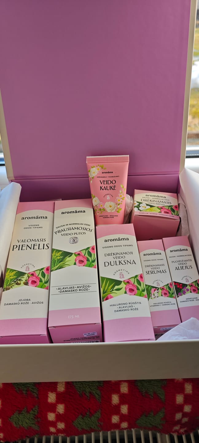 Customer photo review of Kasdienės veido odos priežiūros rinkinys (6)