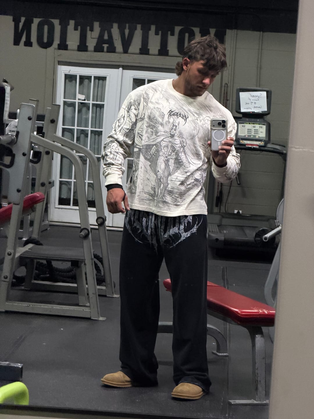 Customer photo review of 8002 - Batman Comic Longsleeves
