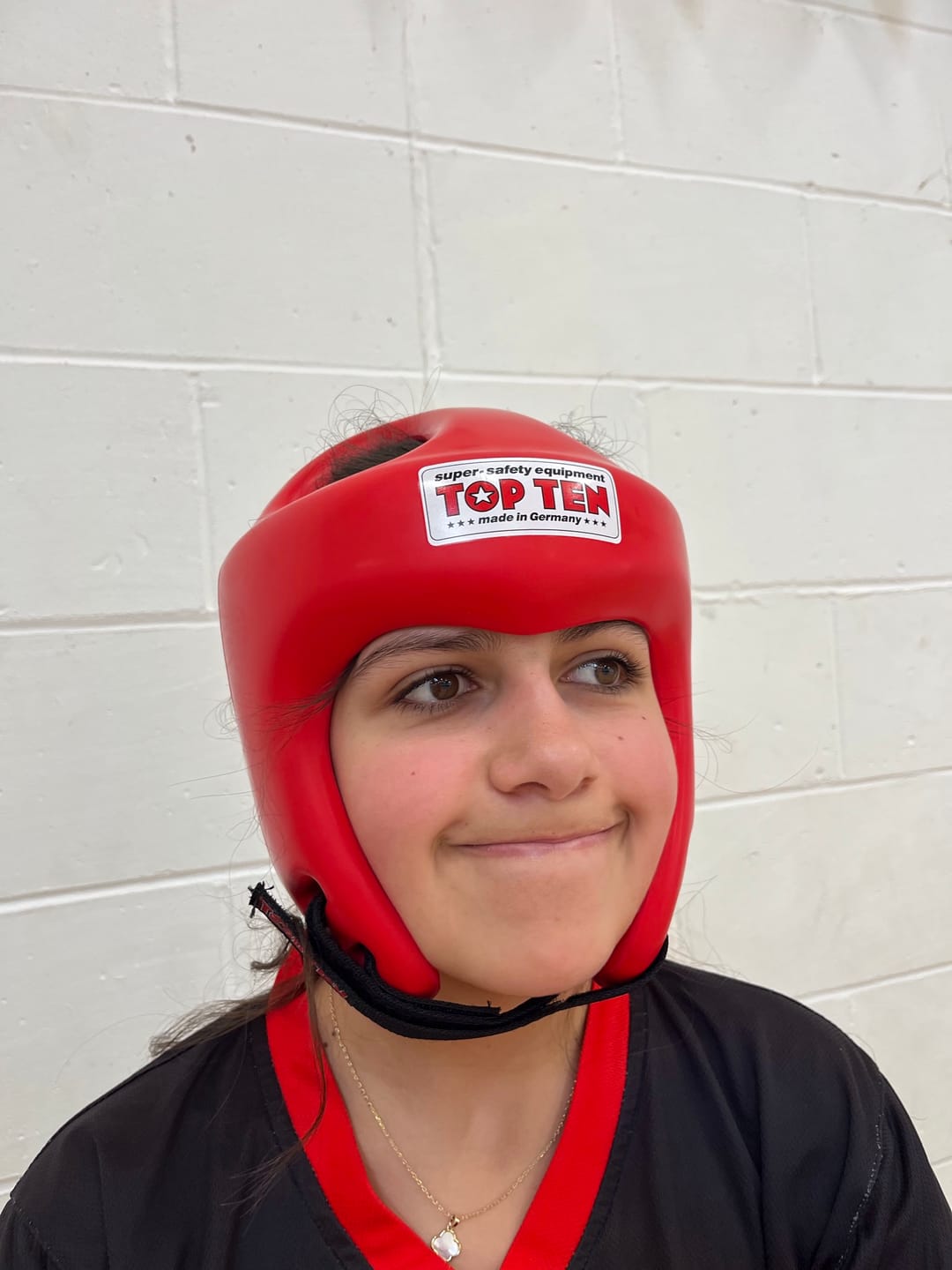 Customer photo review of Top Ten Head Guard “Competition Fight”