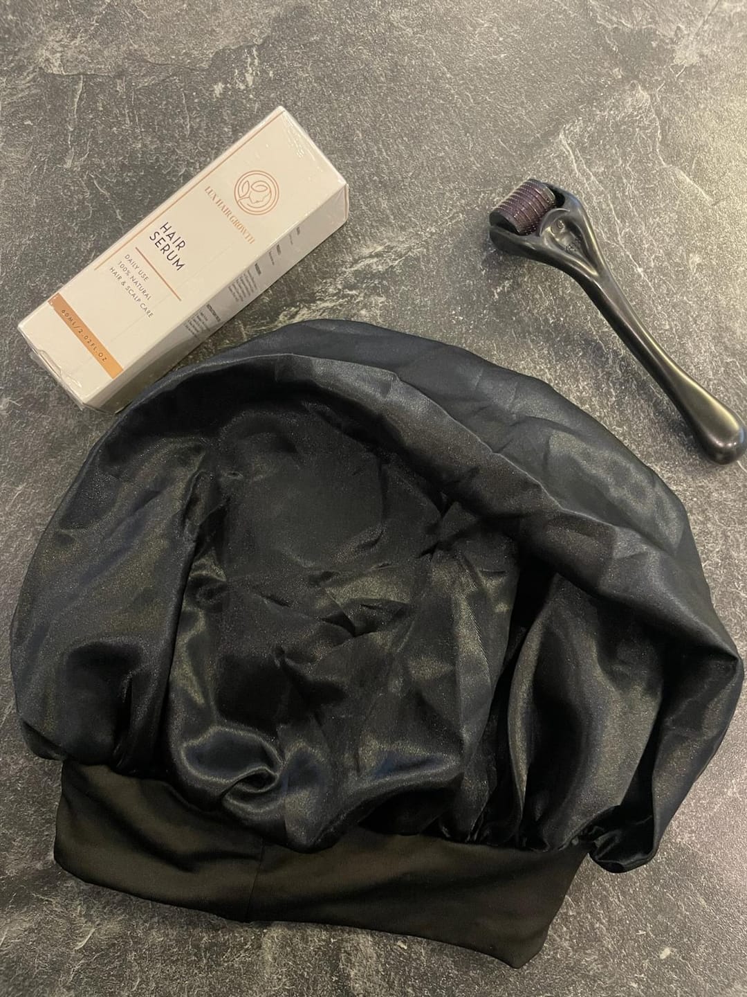 Customer photo review of Sérum de croissance pour cheveux (1 mois)