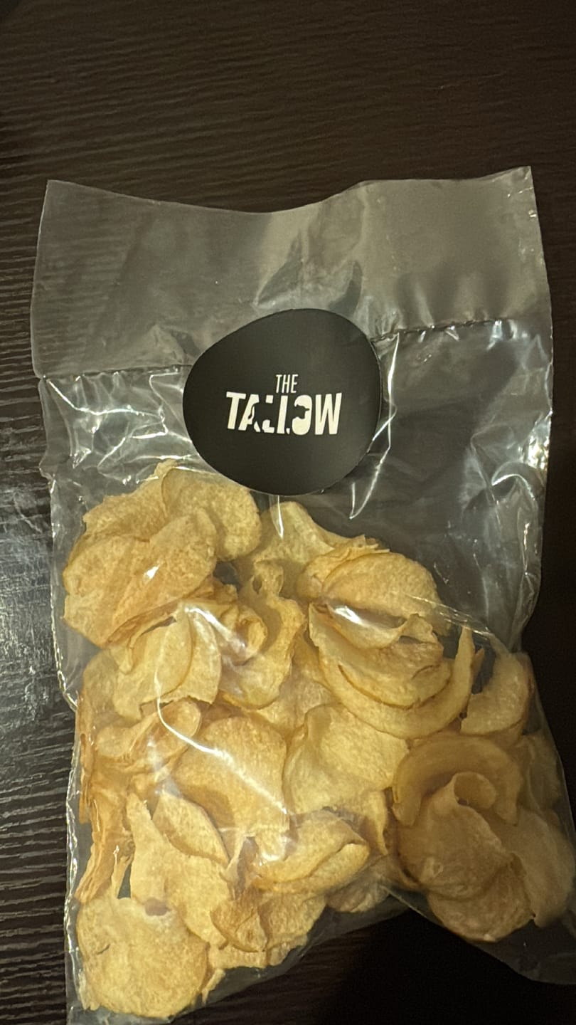 Customer photo review of Sea Salt Tallow Crisps