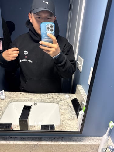 Customer photo review of Euro Legends Hoodie- Black
