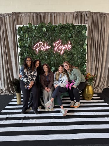 Customer photo review of Brite Lite New Neon Sign: Palm Royale