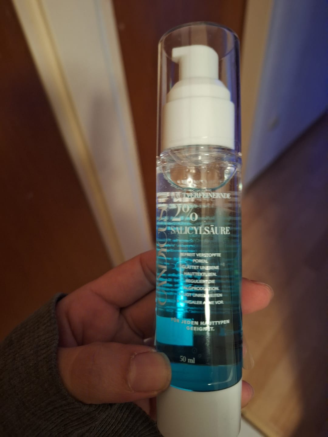 Customer photo review of Salicylsäure BHA 2% 50 ml