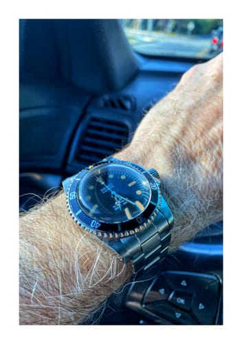 Customer photo review of Seikomariner Black Vintage