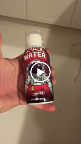 Customer video review of THC Sirup - Spacewater - 420mg