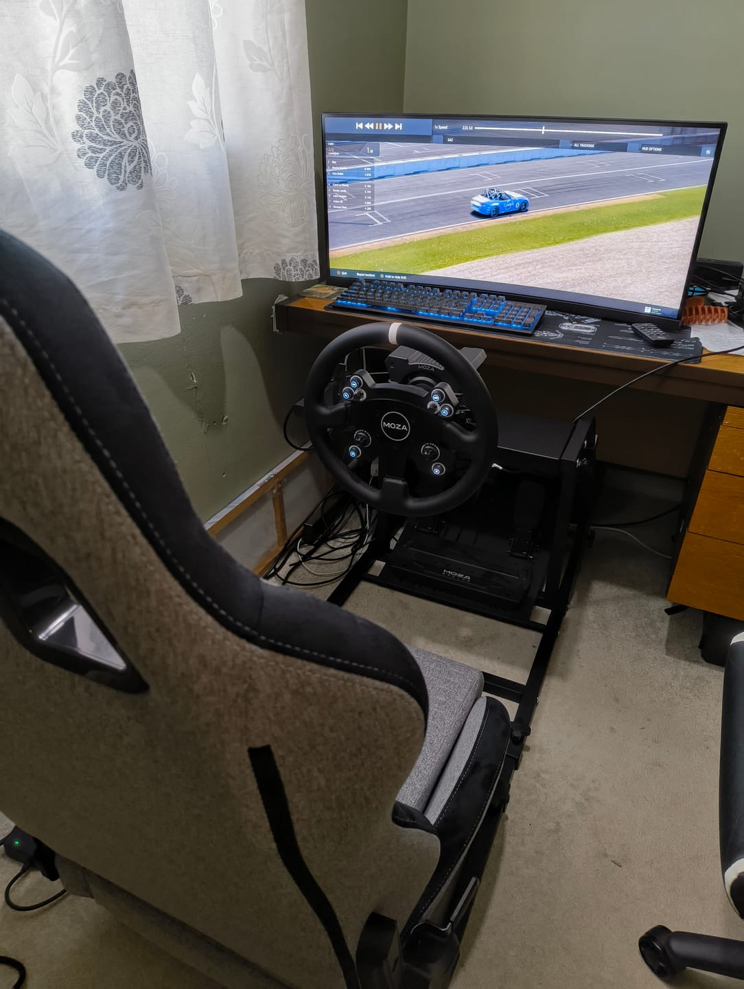 Customer photo review of XL RS Simulator Seat V2