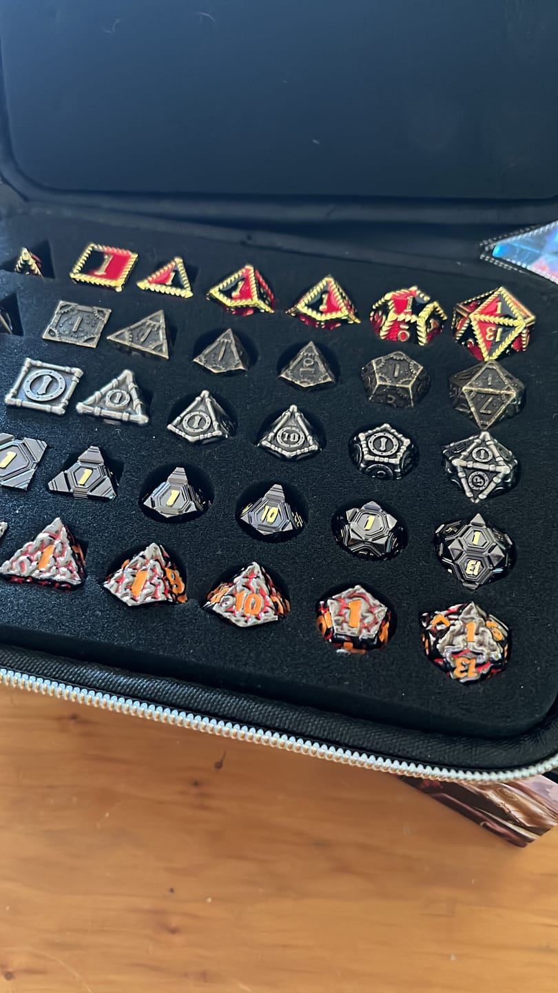Customer photo review of Mystery Packs (Acryl, Resin, Metall)