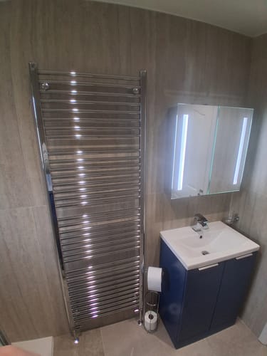 Customer photo review of Deco Curved 1100 Combination Pack - Satin Blue