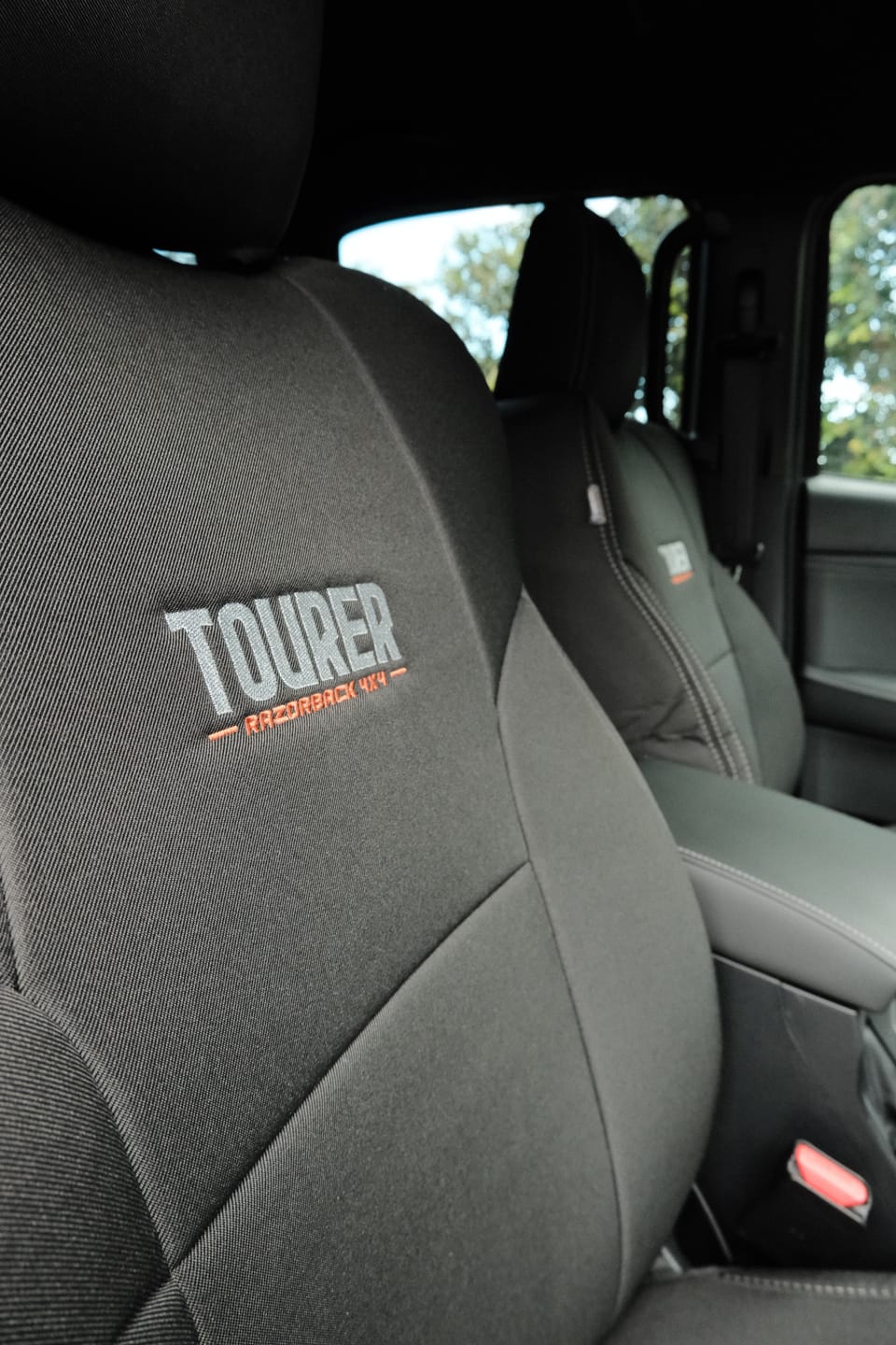 Customer photo review of Mazda BT-50 TF - GP9 Tourer 2x Front Row Seat Covers (Available)