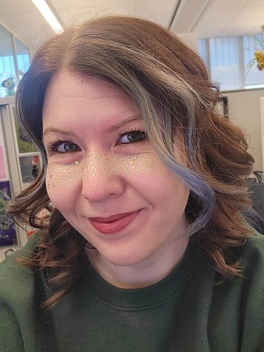Customer photo review of Shamrock Speckles