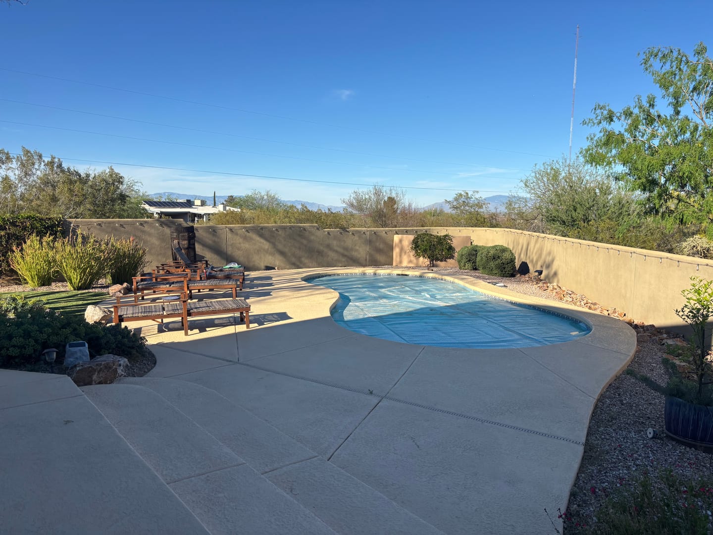 Customer photo review of GeoBubble Sol+Guard™ High Performance Pool Cover