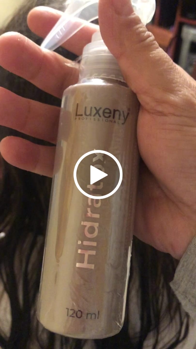 Customer video review of Hidratox, tratamiento efecto bótox capilar instantáneo