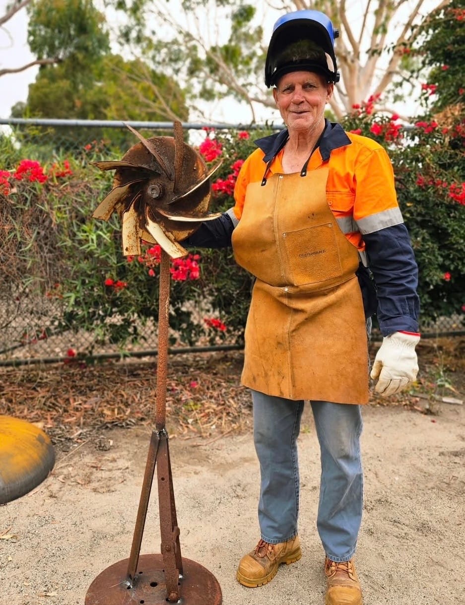 Customer photo review of Sculpting with Scrap - A Welding Workshop on Creative Metal Art - Sunday 8th March 2 - 5pm