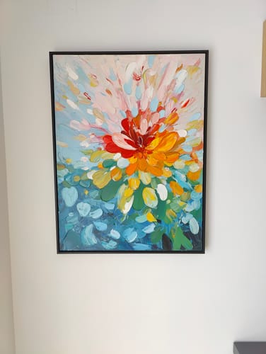 Customer review photo for Colorful Painting #CA010