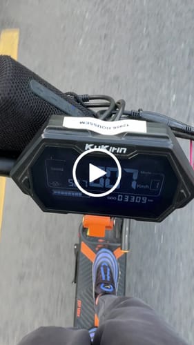 Customer video review of KuKirin G2 Pro & G2 Max Key Ignition and Throttle