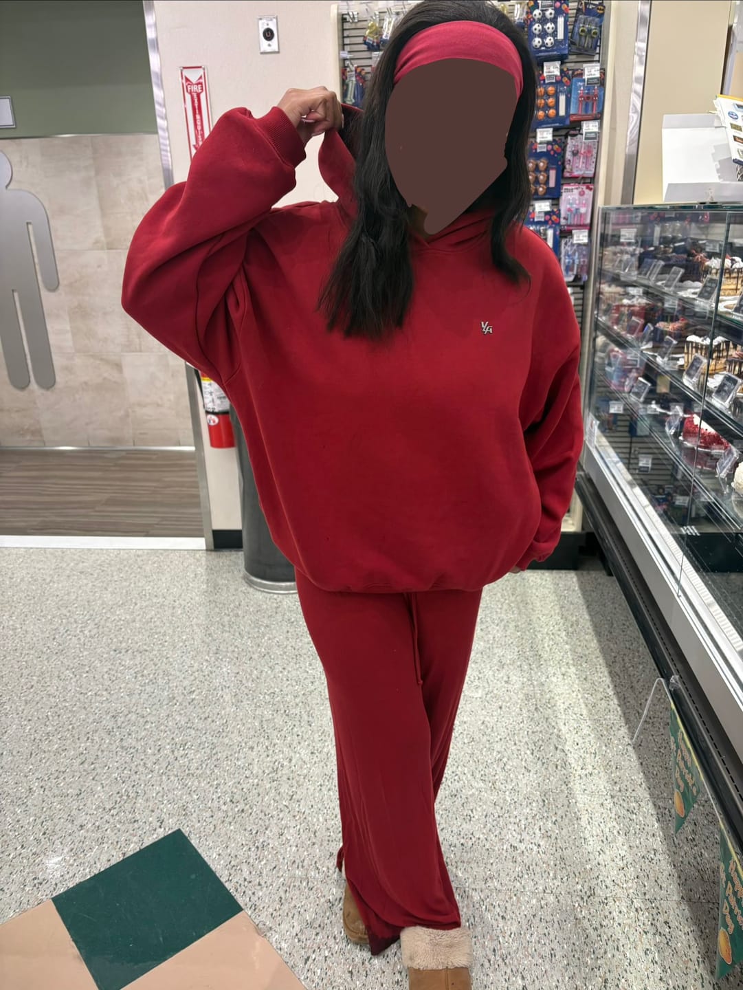 Customer photo review of W5213 - Studio Edit Fleece Hoodie