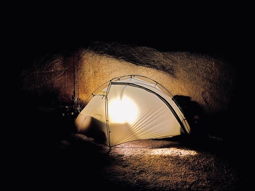 Customer photo review of Lightweight Tent - 1P