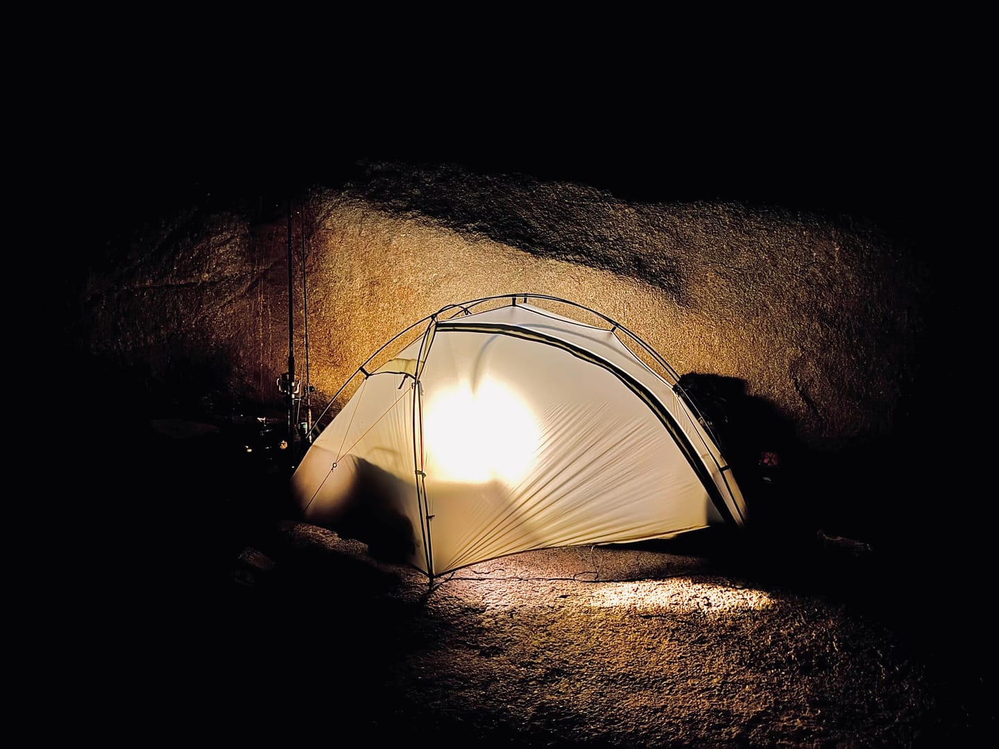 Customer photo review of Lightweight Tent - 1P