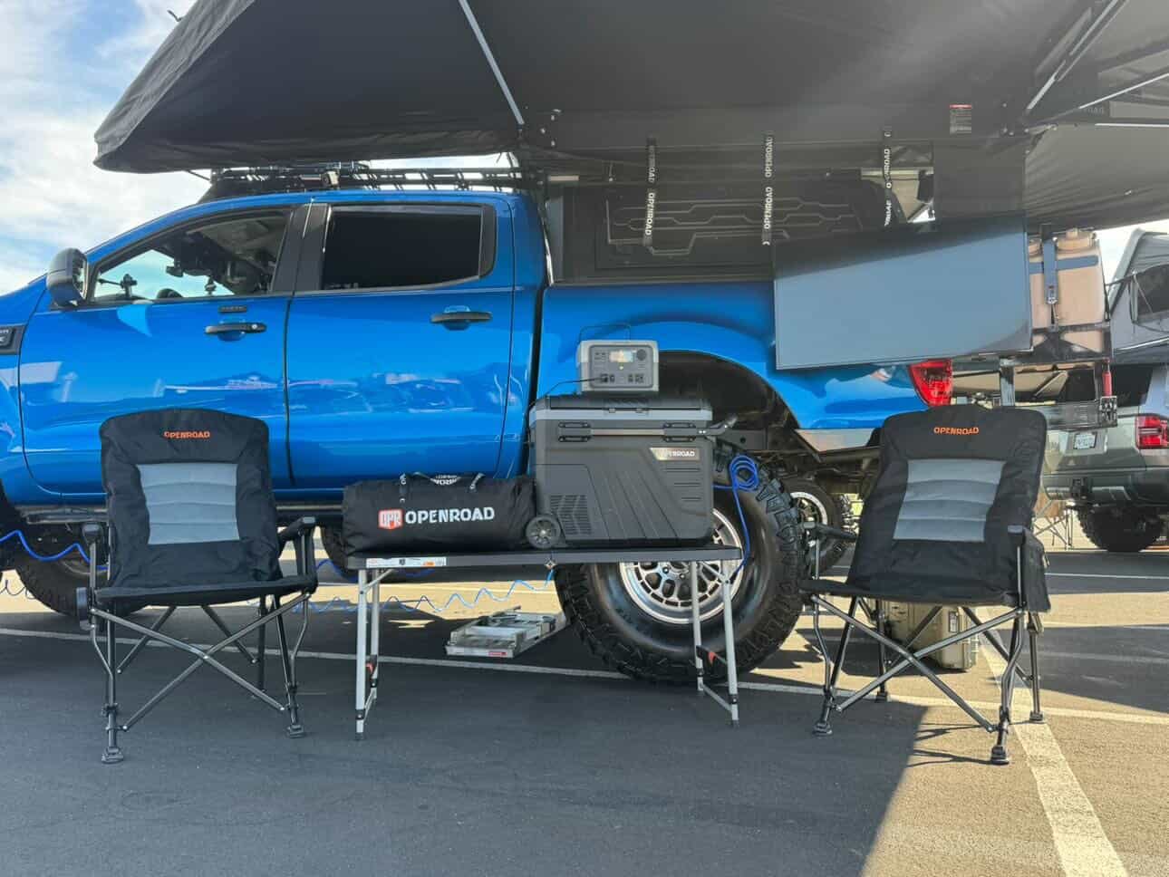 Customer photo review of OPENROAD Camping Chair Pro