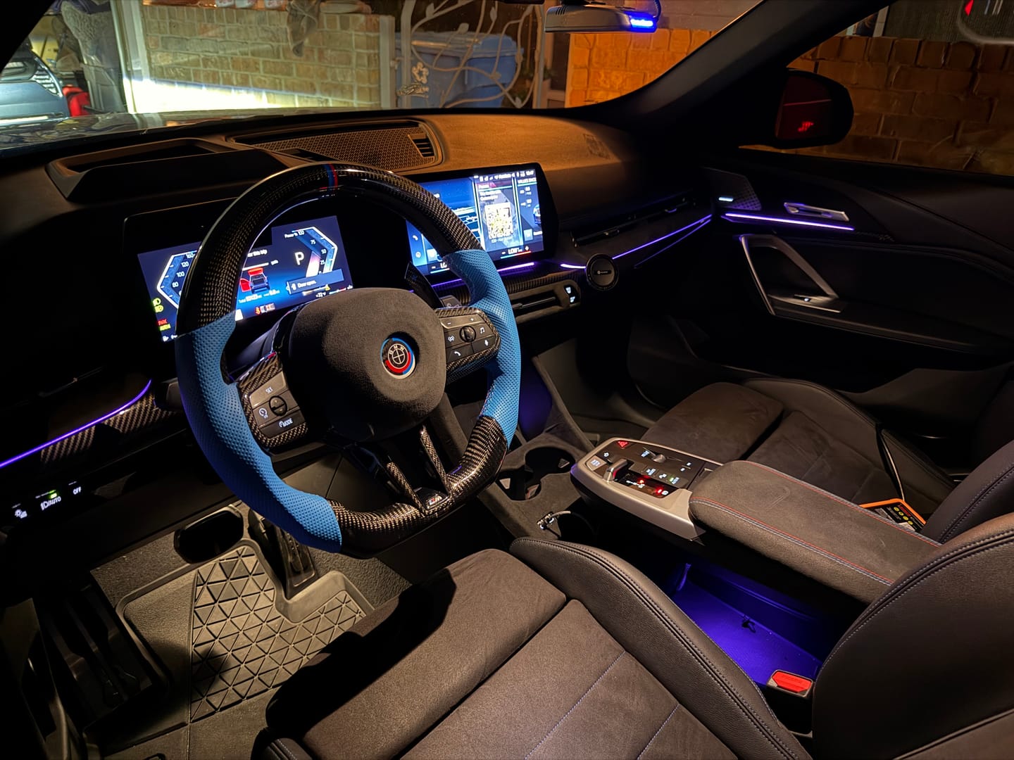 Customer photo review of 2025 BMW M & M Performance Custom Carbon Fiber Steering Wheel