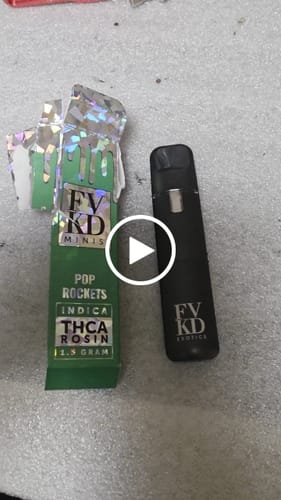 Customer video review of FVKD MINIS THCA ROSIN DISPOSABLE 1.5G