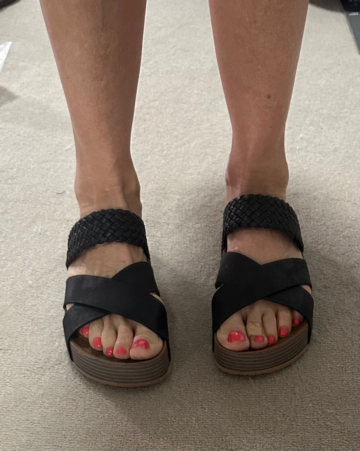 Customer photo review of Sienne Sandal | Black