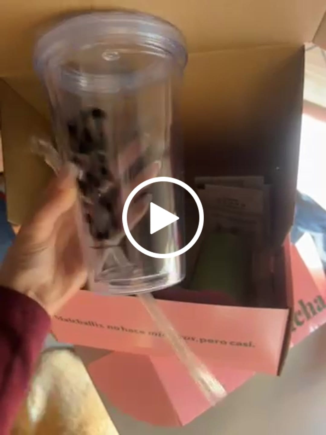Customer video review of Vaso Oficial de Matchaflix