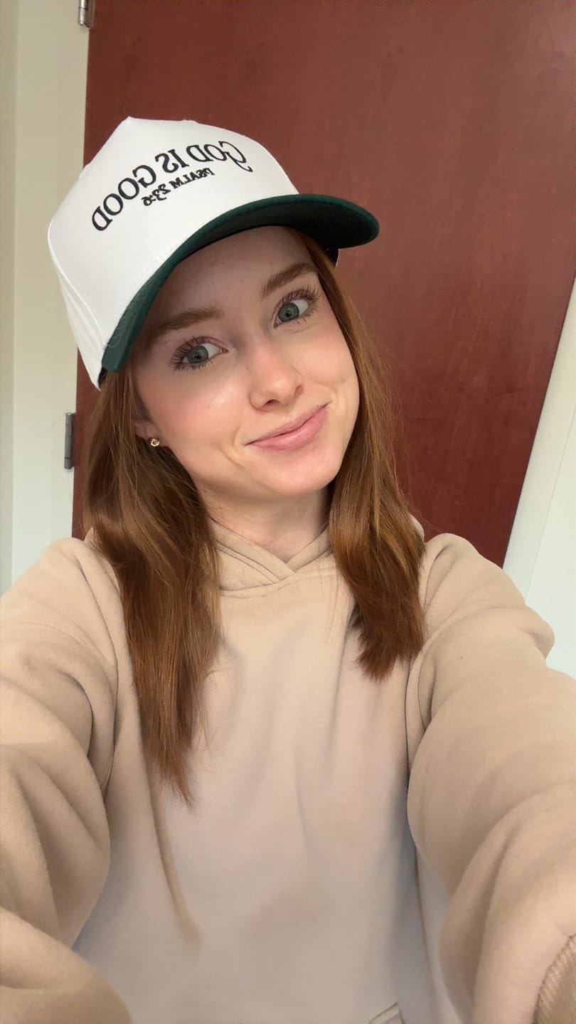 Customer photo review of Essential Crop Tee