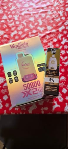 Customer photo review of VAPSOLO TWINS PRO 50K | Doble Sabor