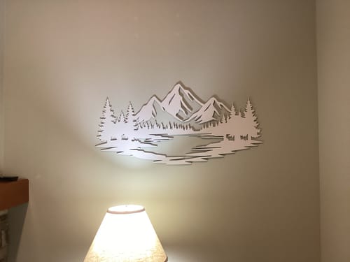 Customer photo review of Banff National Park Printed Wall Art