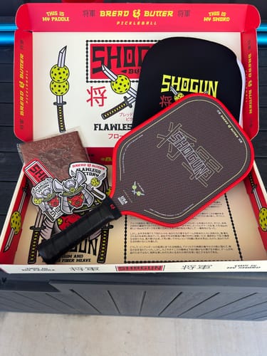 Customer photo review of The Shogun 16mm Pickleball Paddle - Imperial Edition