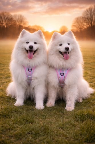 Customer photo review of Tough Trails™ Harness - PPB Pastel Swirl