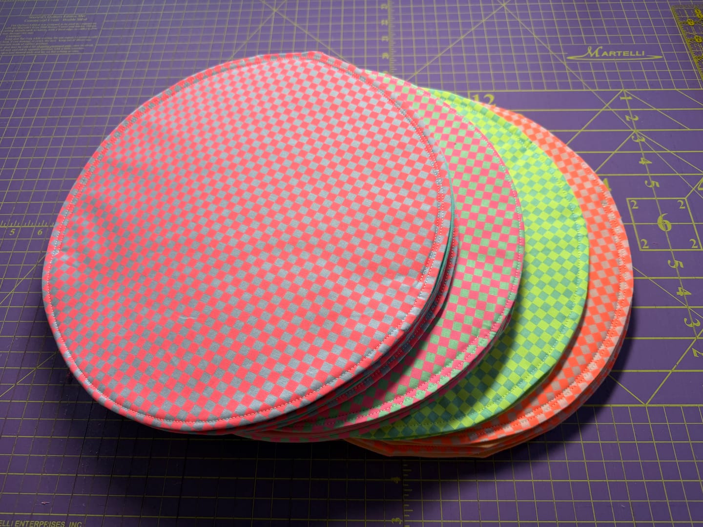Customer photo review of Pellon Wrap-N-Zap Microwave Safe Cotton Batting - 90" Wide