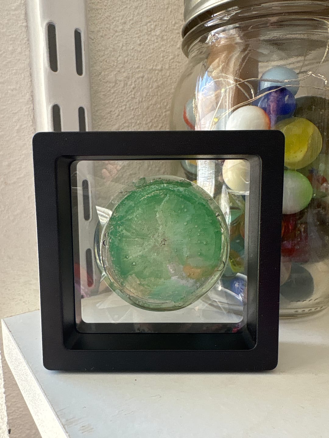 Customer photo review of Soul Stones with Infused Cremation Ashes