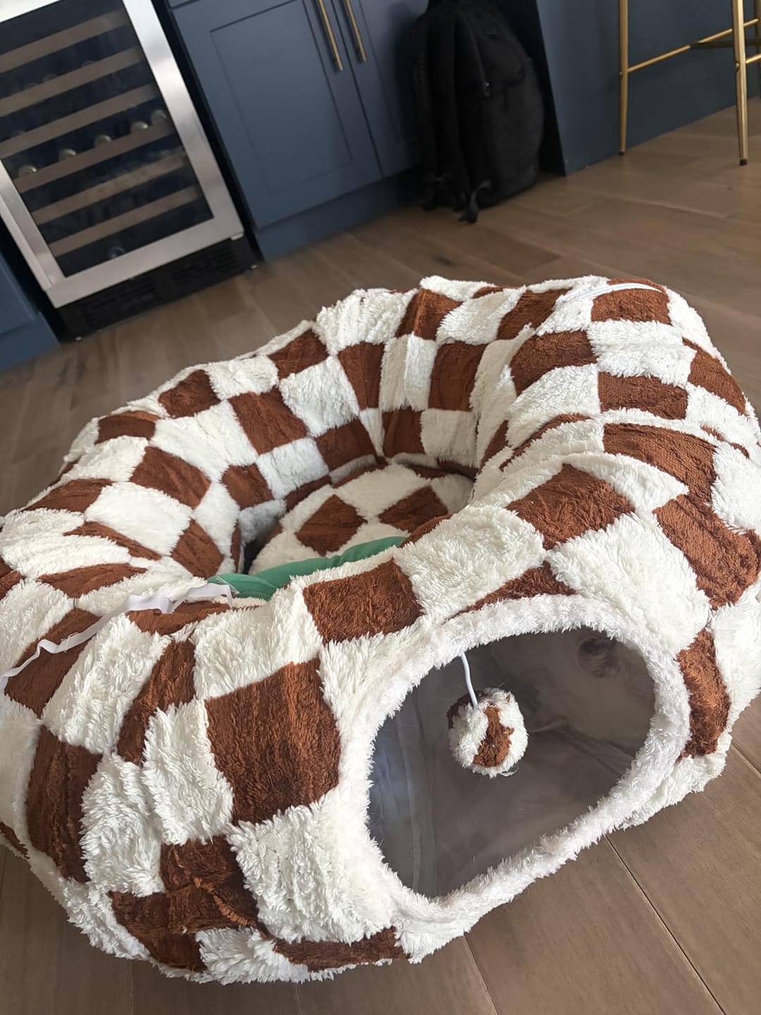 Customer photo review of Dachshund Tunnel Bed