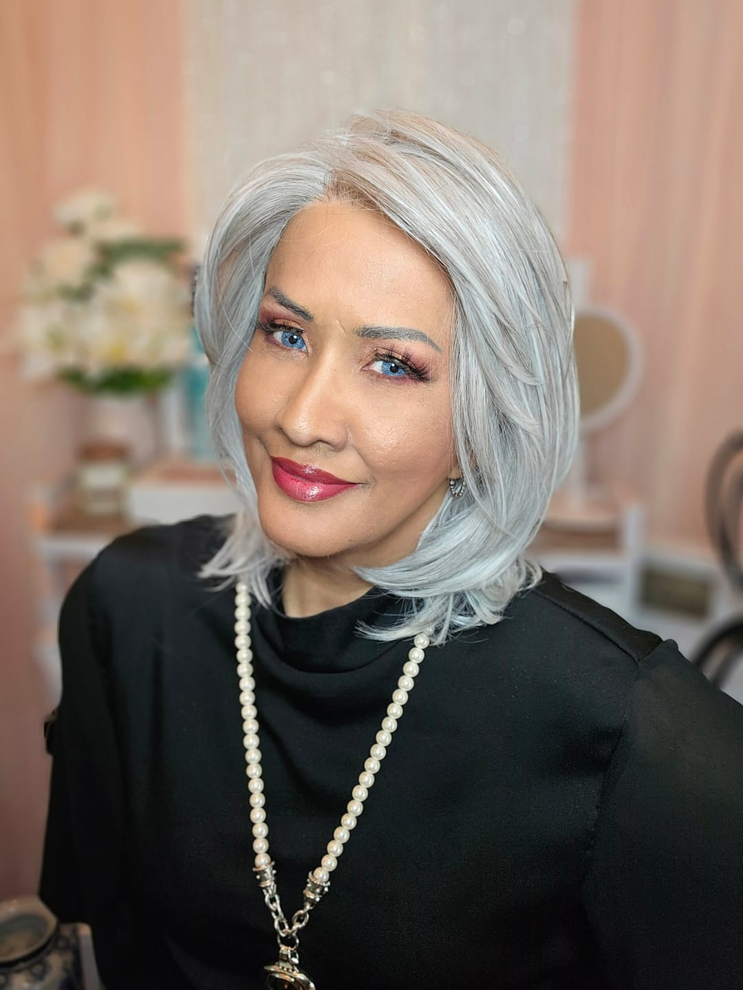 Customer photo review of FIERCE FOCUS - Burnished Snow