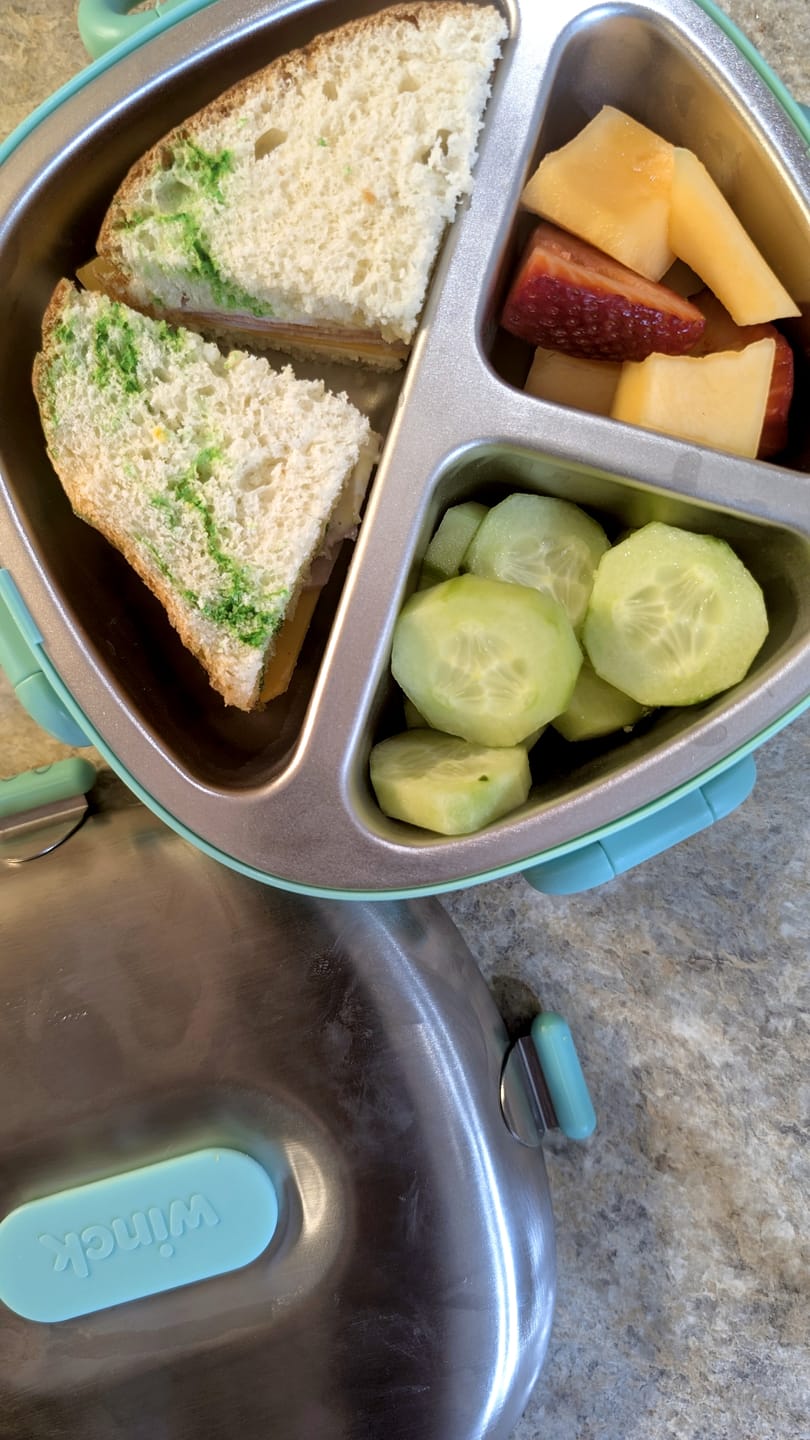 Customer photo review of Bento Box | Pistachio