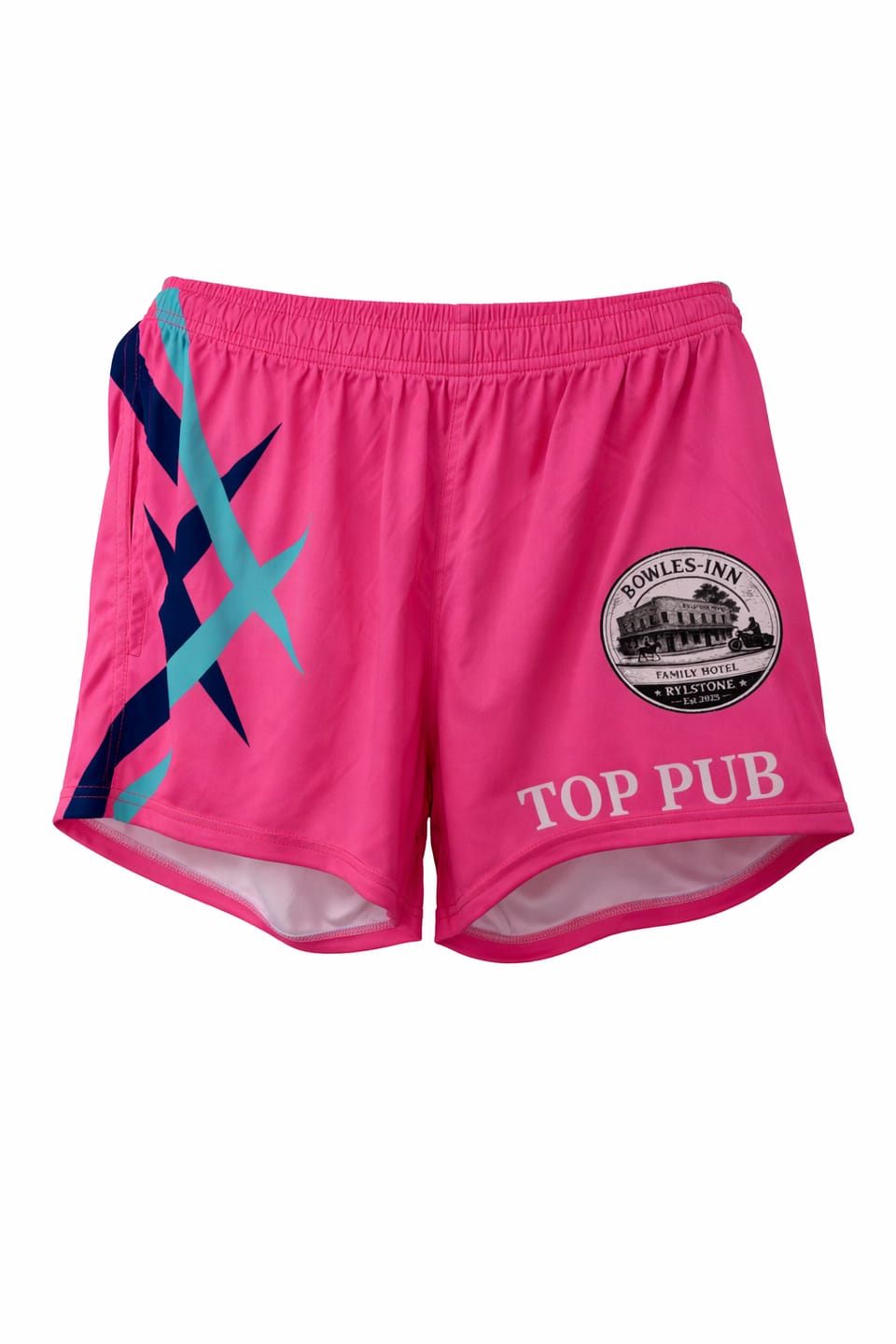 Customer photo review of Flamingo Pink | Footy Style Shorts