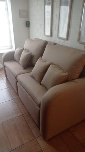 Customer photo review of Sofá cama Toscana