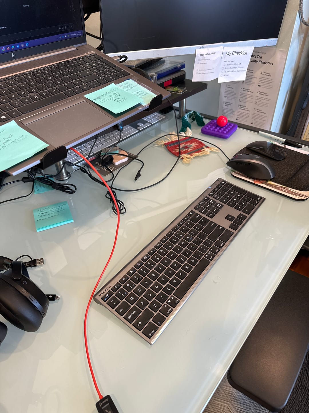 Customer photo review of Everyday Keyboard and Mouse for Mac (Space Gray Combo)