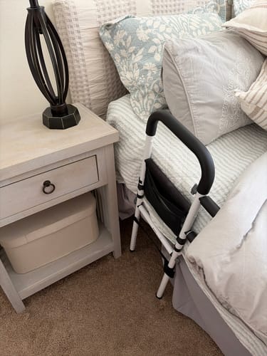 Customer photo review of MobilityPal Bed Rail
