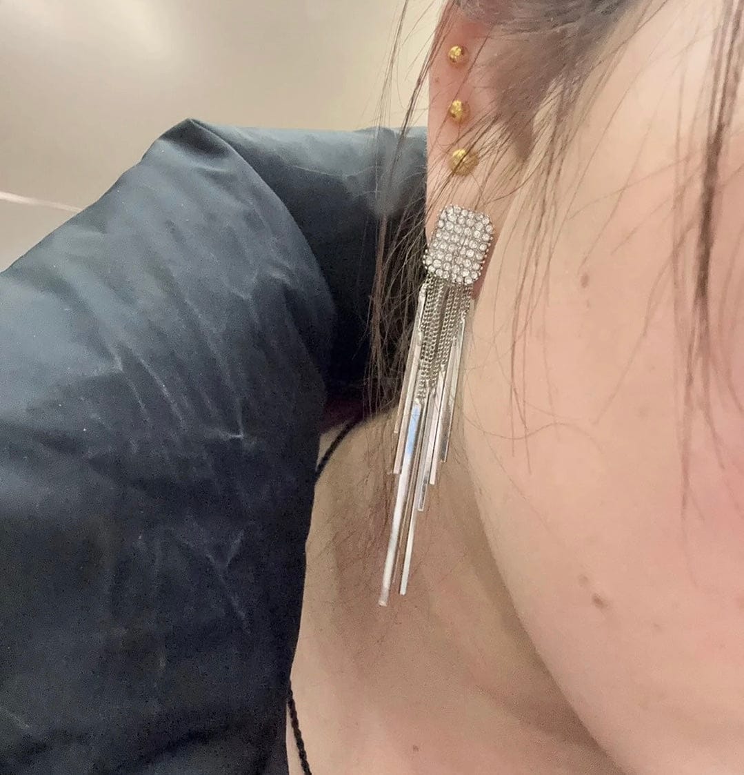 Customer photo review of Mika Earrings